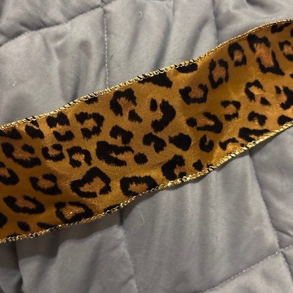 Leopard Print craft Ribbon - Picture 2 of 5